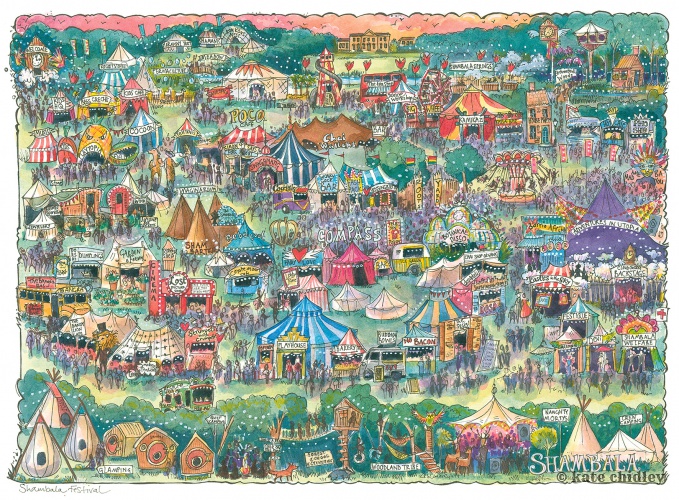 New illustrated Shamabla festival map 2017
