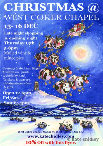 There will be mulled wine and mince pies.