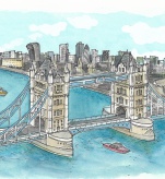 London Bridge. England, I love you