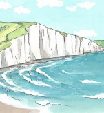 White cliffs of Dover. England, I love you.