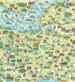 Somerset illustrated map